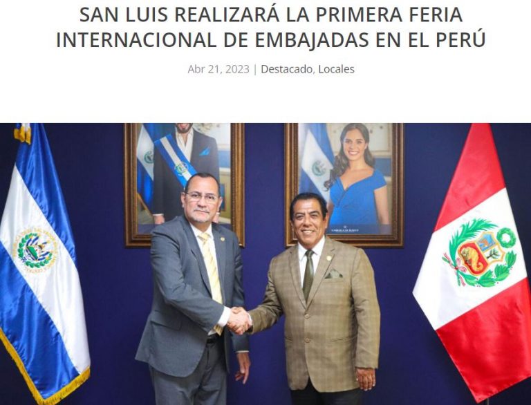 Feria Internacional de EMBAJADAS – Distrito de San Luis – 26, 27 y 28 mayo 2023