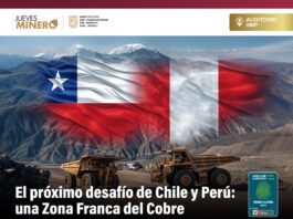 Jueves Minero del IIMP (20-10-25): “El próximo desafío de Chile y Perú: una Zona Franca del Cobre” / 19h00.