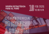 Conferencia Internacional / De Chancay a Shanghai: “VISIÓN ESTRATÉGICA PARA EL PERÚ” – Auditorio de la Asociación de Comandos / 16 – febrero -26; 10:00 a.m.