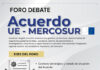 Cultura PROSPECTIVA / Foro Debate: “ACUERDO UE – MERCOSUR” / Miércoles 20 mayo 2026; 14:00 hs Paraguay (VIRTUAL).