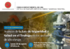 Ciclo de Conferencias: ” Avances de la LEY DE SEGURIDAD Y SALUD EN EL TRABAJO en los sectores de alto riesgo” – Sala Escalonada / 20 agosto; 19:00.
