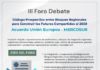 Cultura PROSPECTIVA / III Foro Debate – “DIÁLOGO PROSPECTIVO ENTRE BLOQUES REGIONALES PARA CONSTRUIR LOS FUTUROS COMPARTIDOS AL 2050” – Acuerdo Unión Europea–MERCOSUR / 26 agosto 2026; 14h00 (Paraguay).