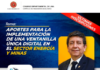 Viernes Geológico / Conferencia: “APORTES PARA LA IMPLEMENTACIÓN DE UNA VENTANILLA ÚNICA DIGITAL EN EL SECTOR ENERGÍA Y MINAS” – Sala Escalonada / 21 de agosto; 6:30 p.m.