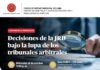 CARD CDLima / Conferencia: “DECISIONES DE LA JRD BAJO LA LUPA DE LOS TRIBUNALES ARBITRALES” – Sala SUM 2, 4.º piso, Torre 1 / 14 octubre; 19:00.
