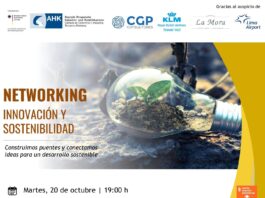 NETWORKING Innovación & Sostenibilidad: “CONSTRUIMOS PUENTES Y CONECTAMOS IDEAS PARA UN DESARROLLO SOSTENIBLE” / 20 de octubre; 19h00.